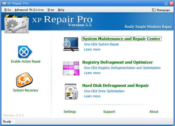 XP Repair Pro(系统修复优化软件) V5.5 绿色版
